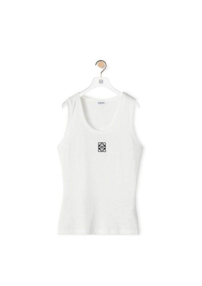 Loewe Anagram Tank Top | White